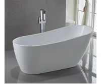AQUALINE TISA volně stojící vana, 170x80cm, bílá (7)