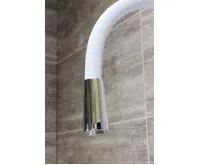 Eisl Flexo světle šedá / lesklý chrom (50)