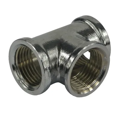 T-kus chrom, 1/2"