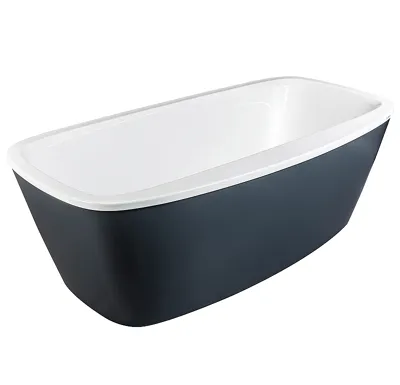 SANTECH Akrylátová vana BEVEL S PANELEM - RAL 180 x 86 cm