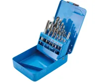 BGS Závitníky M3-M12, vrtáky 2,5-10,2 mm, sada 15 dílů