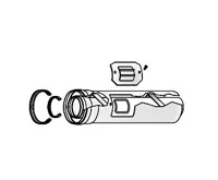 Thermona Vsuvka s inspekčním otvorem 80/125