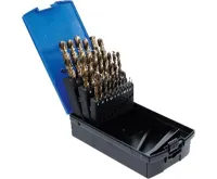 BGS Sada vrtáků, HSS-G M35 cobaltová ocel, 1 - 13 mm, 26 dílů (1)