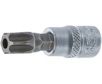 BGS Hlavice zástrčná 1/4" pro T-profil T50 s vrtáním