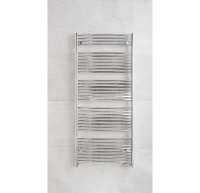 Koupelový radiátor PMH Blenheim 750x940mm, Metalická stříbrná