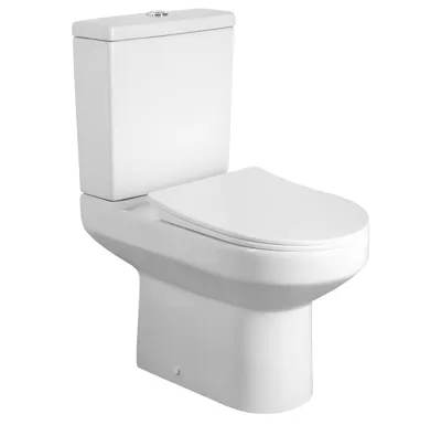 AQUALINE VERMET WC kombi, spodní/zadní odpad, bílá