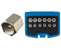 BGS Zátky vstřikovače, sada 12 dílů BGS Zátky vstřikovače, sada 12 dílů