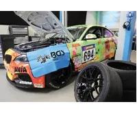 BGS Ochranná montážní plachta karoserie 79 x 59 cm, magnetická (2)