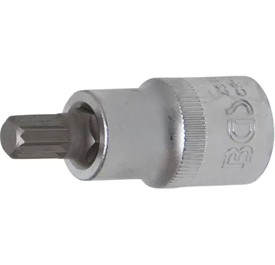 BGS Hlavice zástrčná 1/2", XZN M9 x 55 mm, Chrom Vanadium