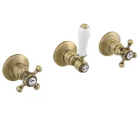 SAPHO ANTEA podomítková sprchová baterie, 2 výstupy, bronz