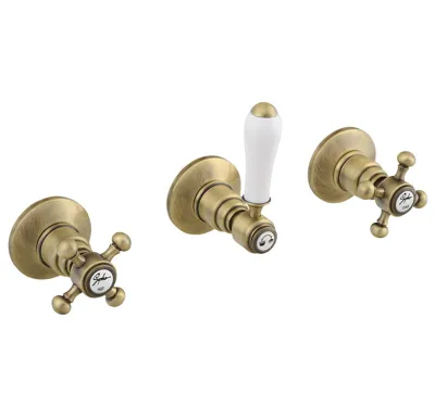 SAPHO ANTEA podomítková sprchová baterie, 2 výstupy, bronz