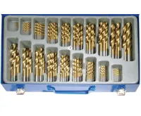 BGS Vrtáky HSS 1,0 - 10,0 mm, sada 170 dílů, s titanovým povrchem BGS Vrtáky HSS 1,0 - 10,0 mm, sada 170 dílů, s titanovým povrchem
