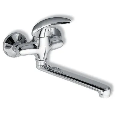NOVASERVIS Umyvadlová baterie 100 mm lékařská páka Metalia 55 chrom - 55077L,0