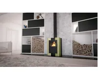 HS Flamingo Krbová kamna FLAMINGO ® ESPO II olivová (6)