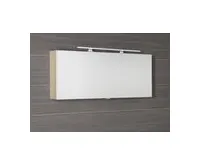 SAPHO CLOE galerka s LED osvětlením 120x50x18cm, jilm bardini (1)