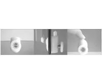 Sprchový kout, Kora Lite, čtvrtkruh, 90 cm, R550, chrom ALU, sklo Čiré (1)