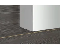 SAPHO RIWA galerka s LED osvětlením, 81x70x17cm, bílá lesk (5)