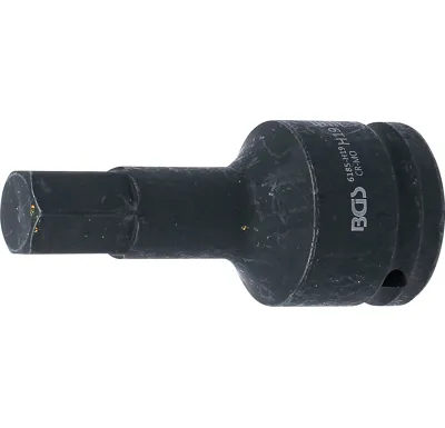 BGS Hlavice zástrčná tvrzená, délka 100 mm, 20 mm (3/4"), vnitřní šestihran 19 mm - BGS 6185-H