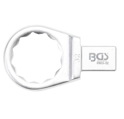 BGS Nástrčný očkový klíč, 32 mm