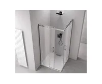 POLYSAN THRON ROUND obdélníkový sprchový kout 1000x800mm, kulaté pojezdy, rohový vstup (1)