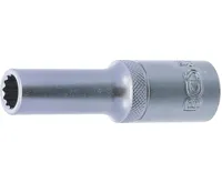 BGS Hlavice nástrčná 1/2" 10 mm, 12ti hranná, prodloužená BGS Hlavice nástrčná 1/2" 10 mm, 12ti hranná, prodloužená