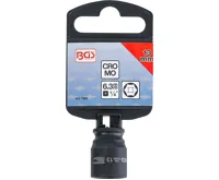 BGS Silová nástrčná hlavice, šestihranná,  6,3 mm (1/4"),  13 mm (3)