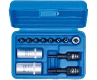 BGS Bity TS-profil (5ti hvězda) a hlavice pro servis klimatizace, 12 dílů, doplněk k BGS 10803 (3)