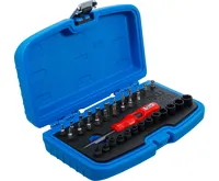 BGS Sada úderového  šroubováku, bitů a hlavic ,  6,3 mm (1/4") ,  36dílná - BGS 72005 (3)