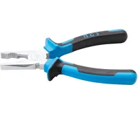 BGS Kleště kombinační 175 mm, 2 komp. izolace, modročerná