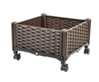 Garden King Kolečko k modulárnímu vyvýšenému záhonu MULTIFLEX (1)