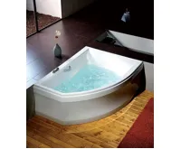 POLYSAN TANDEM L asymetrická vana 170x130x50cm, bílá (3)