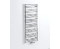 BRUCKNER ALBRECHT otopné těleso 500x1250mm, středové připojení, chrom (2)