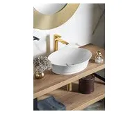 SAPHO SPY stojánková umyvadlová baterie vysoká, prodloužená hubice, zlato (1)