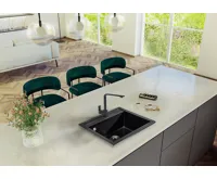 GRANISIL ELDOS 560 Granitový dřez, černý (4)