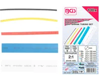 BGS Bužírka smršťovací barevná, sortiment 100 ks BGS Bužírka smršťovací barevná, sortiment 100 ks
