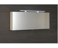 SAPHO CLOE galerka s LED osvětlením 120x50x18cm, bílá (5)