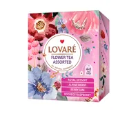 Kolekce čajů Lovaré Flower Tea Assorted (32 sáčků) Kolekce čajů Lovaré Flower Tea Assorted (32 sáčků)