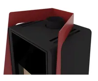 HS Flamingo Krbová kamna FLAMINGO DELUXE ® ISLAND, červená (20)