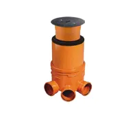 OSMA kanalizační šachta DN400x 500 mm vícevtok - pro KG 200 poklop plný litina - 40t OSMA kanalizační šachta DN400x 500 mm vícevtok - pro KG 200 poklop plný litina - 40t