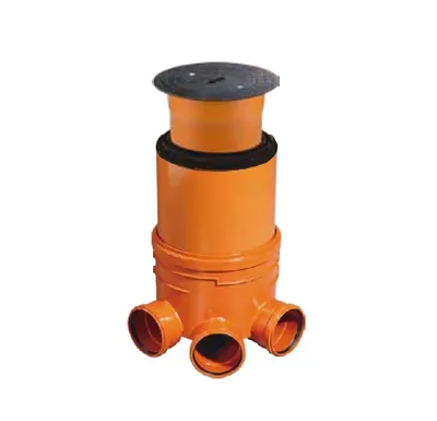 OSMA kanalizační šachta DN400x1000 mm vícevtok - pro KG 200 poklop plný litina - 40t