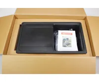 GRANISIL CORTES 755.0 Granitový dřez s odkapem, černý (17)