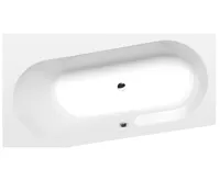 POLYSAN ASTRA WL asymetrická vana 165x90x48cm, bílá