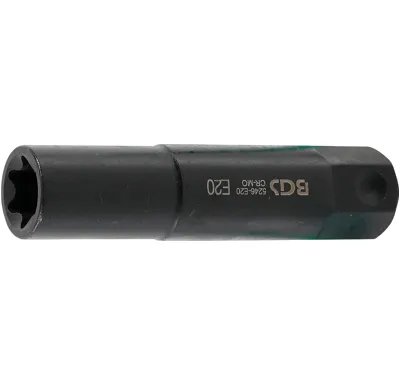 BGS Hlavice nástrčná úderová E-profil E 20 x 100 mm, 22 mm šestihran