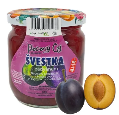 Nature NoTea s.r.o. Pečený čaj Notea - Švestka s badyánem 430ml