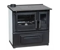 PLAMEN Sporák na tuhá paliva SLAVONAC N - L bílý PLAMEN Sporák na tuhá paliva SLAVONAC N - L bílý