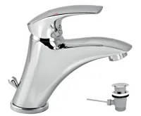 NOVASERVIS Umyvadlová baterie s výpustí Metalia 57 chrom - 57002,0