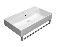 GSI KUBE X keramické umyvadlo 80x47cm, broušená spodní hrana, bílá ExtraGlaze (4)