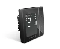SALUS Digitální manuální termostat 230V - černý VS35B, Drátové SALUS Digitální manuální termostat 230V - černý VS35B, Drátové
