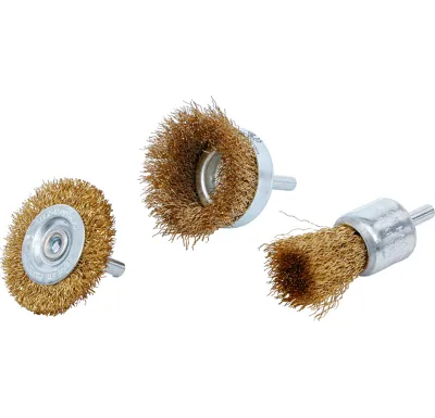 BGS Kartáče drátěné,  sada 3 pcs.