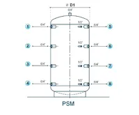 LAMB PSM 2500 Akumulační nádrž (2)